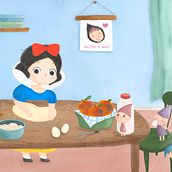 My project for course: Children’s Illustration with Procreate: Paint Magical Scenes. Traditional illustration, Digital Illustration, Children's Illustration, Digital Painting, and Picturebook project by noristorybook - 03.04.2023