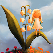 Mój projekt z kursu: Ilustracja dla dzieci w Procreate: twórz magiczne sceny. Un projet de Illustration traditionnelle, Illustration numérique, Illustration jeunesse , et Album illustré de lindilia - 05.03.2023