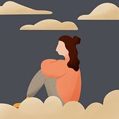 Mon projet du cours : Illustration numérique colorée sur Procreate. Projekt z dziedziny Trad, c, jna ilustracja,  R, sunek, Ilustracja c, frowa, R, sunek c i frow użytkownika Najat Klt - 03.03.2023