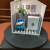 Mi proyecto del curso: Creación de casas en miniatura y mobiliario desde cero. Arts, Crafts, To, Design, and DIY project by Claudia Bahamonde - 03.06.2023