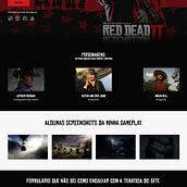 Red Dead Redemption 2 Ein Projekt aus dem Bereich Webdesign, Webentwicklung, CSS, HTML und Digitales Produktdesign von Thiago Henrique - 06.03.2023