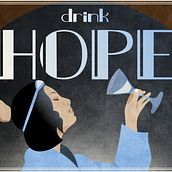 Hope --> My project for course: Art Deco Style for Digital Illustration. Un proyecto de Ilustración tradicional, Bellas Artes, Diseño de carteles e Ilustración digital de yuvi L. - 06.03.2023