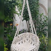 Mi proyecto del curso: Macramé: diseña y construye una hamaca. Macramé project by Nelda Barba - 03.06.2023