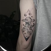 Mi proyecto del curso: Tatuaje para principiantes. Tattoo Design project by Alina M CH - 03.07.2023