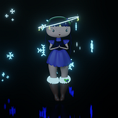 Meu projeto do curso: Criação de personagens Kawaii em 3D com Blender Ein Projekt aus dem Bereich Traditionelle Illustration, Design von Figuren, Digitale Illustration, 3-D-Modellierung und Manga von Jady Catarino - 06.03.2023