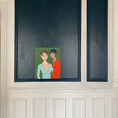 Portrait de ma mère et de ma sœur . Un projet de Beaux Arts de Julie Gil - 07.03.2023