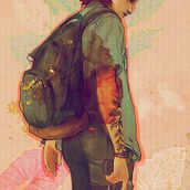 My project for course: Illustrated Portraits with Procreate. Un progetto di Illustrazione tradizionale, Illustrazione vettoriale, Illustrazione digitale e Disegno di ritratti di Roxanne Siqueiros - 07.03.2023