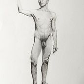 Meu projeto do curso: Desenho realista da figura humana. Traditional illustration, Fine Arts, Sketching, Pencil Drawing, Drawing, Realistic Drawing, and Figure Drawing project by Lucas Ramos - 03.07.2023