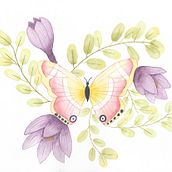 Meu projeto do curso: Desenho e composição naturalista em aquarela. Traditional illustration, Drawing, Watercolor Painting, and Naturalistic Illustration project by daniifreier - 03.07.2023