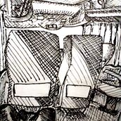 Mi proyecto del curso: Diario ilustrado: llena tu sketchbook de vivencias Ein Projekt aus dem Bereich Traditionelle Illustration, Skizzenentwurf, Zeichnung, Sketchbook und Illustration mit Tinte von Loui Torres - 07.03.2023