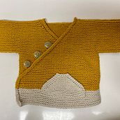 Mi proyecto del curso: Tejido de punto para prendas infantiles. Un proyecto de Diseño de moda, Tejido, DIY, Tejido de punto y Diseño textil de Lucía Carreras - 07.03.2023