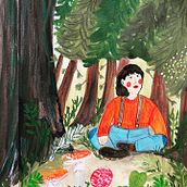 My project for course: Sketchbook Techniques for Children's Illustration. Character Design, Pencil Drawing, Children's Illustration, Sketchbook, Gouache Painting, and Picturebook project by k.makolina - 03.07.2023