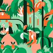 Sorvete da Reserva. Un proyecto de Ilustración tradicional de Helena Sbeghen - 08.03.2023