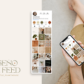 Mi proyecto del curso: Diseño de feed de Instagram con Canva. Projekt z dziedziny Projektowanie graficzne, Marketing, Portale społecznościowe, Instagram, Projektowanie c i frowe użytkownika Judit Lozano Peiró - 08.03.2023
