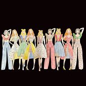 Mi proyecto del curso: Ilustración de bocetos de moda.. Traditional illustration, Sketching, Fashion Design, Digital Drawing, and Fashion Illustration	 project by soldestefano - 03.08.2023