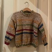 Mi proyecto del curso: Diseño y tejido de prendas con la técnica de intarsia. Fashion Design, Fiber Arts, DIY, Knitting, and Textile Design project by Victoria Cocito - 03.06.2023