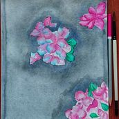 Mi proyecto del curso: Creación de paletas de color con acuarela. Traditional illustration, Fine Arts, Painting, Watercolor Painting, and Color Theor project by Jorlissa - 03.08.2023