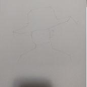 Meu projeto do curso: Retrato realista com lápis grafite. Traditional illustration, Fine Arts, Sketching, Pencil Drawing, Drawing, Portrait Drawing, Realistic Drawing, Artistic Drawing, and Figure Drawing project by vitorarq1 - 03.08.2023