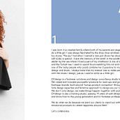 My project for course: Rebranding for my footwear design studio. Br, ing, Identit, Creative Consulting, Marketing, Communication, Br, Strateg, Business, and Design project by Defne Yalkut - 03.09.2023