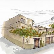 House La Danza, San Miguel de Allende, MEXICO. Traditional illustration project by Anja Fauske - 03.09.2023