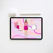 Mi proyecto del curso: Artbook de moda: crea figurines en Adobe Illustrator. Projekt z dziedziny Projektowanie mod, Ilustracja c, frowa i Ilustracja modowa użytkownika emiliaruiiz11 - 09.03.2023