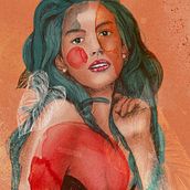 Mi proyecto del curso: Retrato ilustrado con Procreate. Traditional illustration, Vector Illustration, Digital Illustration, and Portrait Drawing project by Ronaldo Peraza Rodríguez - 03.10.2023