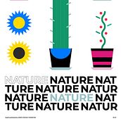 Nature, home and monster poster. Traditional illustration project by Marc-André Fauteux - 03.09.2023