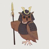 Owl warrior character design. Un progetto di Illustrazione digitale, Disegno digitale, Disegno e Character design di Ziggy Minamoto - 10.03.2023