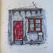 Mi proyecto del curso: Dibujo arquitectónico expresivo con marcadores de colores. Sketching, Drawing, Architectural Illustration, Sketchbook & Ink Illustration project by mito_marisa - 03.10.2023