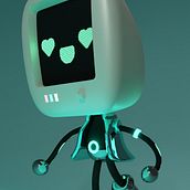 Meu projeto do curso: Introdução ao design 3D e modelagem com Blender. Motion Graphics, Character Design, Product Design, and 3D Modeling project by Luiz Prendin - 03.11.2023
