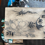 Mi proyecto del curso: Tatuaje para principiantes. Tattoo Design project by david1santos444 - 03.11.2023