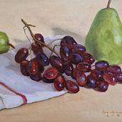 martwa natura. Oil Painting project by Patryk Grabowski - 03.11.2023