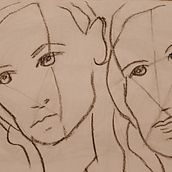 Meu projeto do curso: Desenhos de retratos expressivos com giz pastel seco. Un proyecto de Ilustración tradicional, Bellas Artes, Dibujo, Dibujo de Retrato y Dibujo artístico de Anna Anny - 11.03.2023