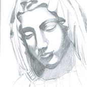 My project for course: Fundamentals of Portrait Drawing with Pencil. Un progetto di Belle arti, Disegno a matita, Disegno, Disegno realistico e Disegno artistico di iamrobertch - 12.03.2023