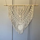 Mi proyecto del curso: Macramé: nudos básicos y complejos. Accessor, Design, Interior Design, Decoration, Fiber Arts, Macramé, and Textile Design project by Sofia Del Prado - 03.12.2023