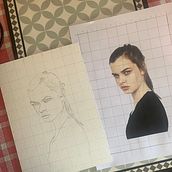Mon projet du cours : Portrait à l'aquarelle d'après une photo. Traditional illustration, Watercolor Painting, and Portrait Drawing project by Bea Bea - 03.12.2023