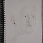 Portrait Evolution One. Portrait Drawing project by sidneyv - 03.12.2023