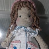 Mi proyecto del curso: Elaboración de muñecas amigurumi románticas. Arts, Crafts, To, Design, Fiber Arts, Crochet, Amigurumi, and Textile Design project by Navidad Alvarado Chung - 03.07.2023