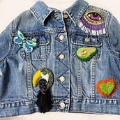 MiArte. Painting, Fashion Design, Embroider, DIY, Upc, cling, and Textile Design project by Valentina Restrepo Sánchez - 03.11.2023