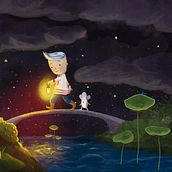 My project for course: Children’s Illustration with Procreate: Paint Magical Scenes. Traditional illustration, Digital Illustration, Children's Illustration, Digital Painting, and Picturebook project by Jelena Zivkovic - 03.15.2023