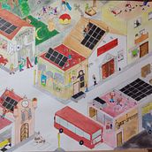 Vinga plaques . Traditional illustration project by Sergi Marcial Martínez - 03.12.2023