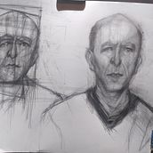 My project for course: Graphite Drawing Techniques for Planar Portraiture. Un projet de Esquisse , Dessin de portrait, Dessin réaliste , et Dessin artistique de Aras Saber - 05.03.2023