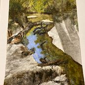 My project for course: Natural Landscapes in Watercolor. Projekt z dziedziny  Sztuki piękne,  Malarstwo i Malowanie akwarelą użytkownika sallymeredith09 - 13.03.2023