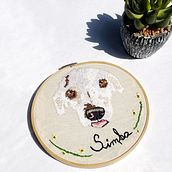 Needle painting para principiantes. Design, Embroider, Arts, Crafts, Street Art, Creative Consulting, and Creativit project by Gabriela - 03.13.2023
