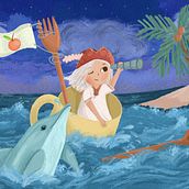 My project for course: Children’s Illustration with Procreate: Paint Magical Scenes. Traditional illustration, Digital Illustration, Children's Illustration, Digital Painting, and Picturebook project by samonwan sungtung - 03.13.2023