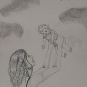 Examen 1h 30 cuerpo humano. Un proyecto de Dibujo a lápiz de violeta_guzmanm - 13.03.2023