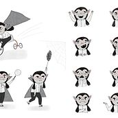 Detective Fang. Ilustração tradicional, Design editorial, Stor, board, Desenvolvimento de portfólio, Ilustração infantil, Narrativa, Gestão e produtividade, e Álbum ilustrado projeto de rosieedwards - 12.03.2023