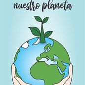 Cartel del Taller "Cuidemos el planeta". Projekt z dziedziny Projektowanie graficzne, Grafika wektorowa,  Projektowanie plakatów i Edukacja użytkownika Isabel Umbría - 20.02.2020
