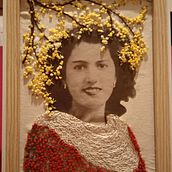 ma grand-mère. Embroider project by Bay Danjou - 03.13.2023