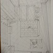Mi proyecto del curso: Perspectiva artística: espacios desde tu punto de vista. Projekt z dziedziny Trad, c, jna ilustracja, Architektura, R, sunek, R i sunek architektoniczn użytkownika FZ - 13.03.2023
